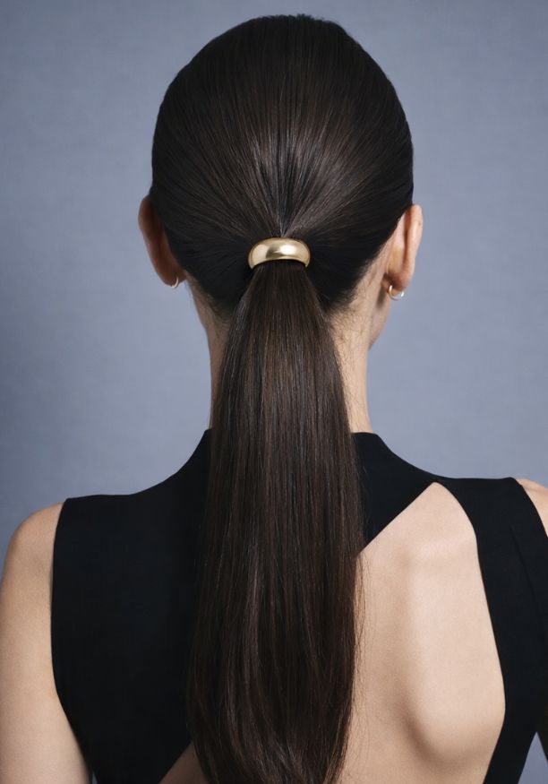 LOSSY GOLDEN ELASTIC HAIR TIE
